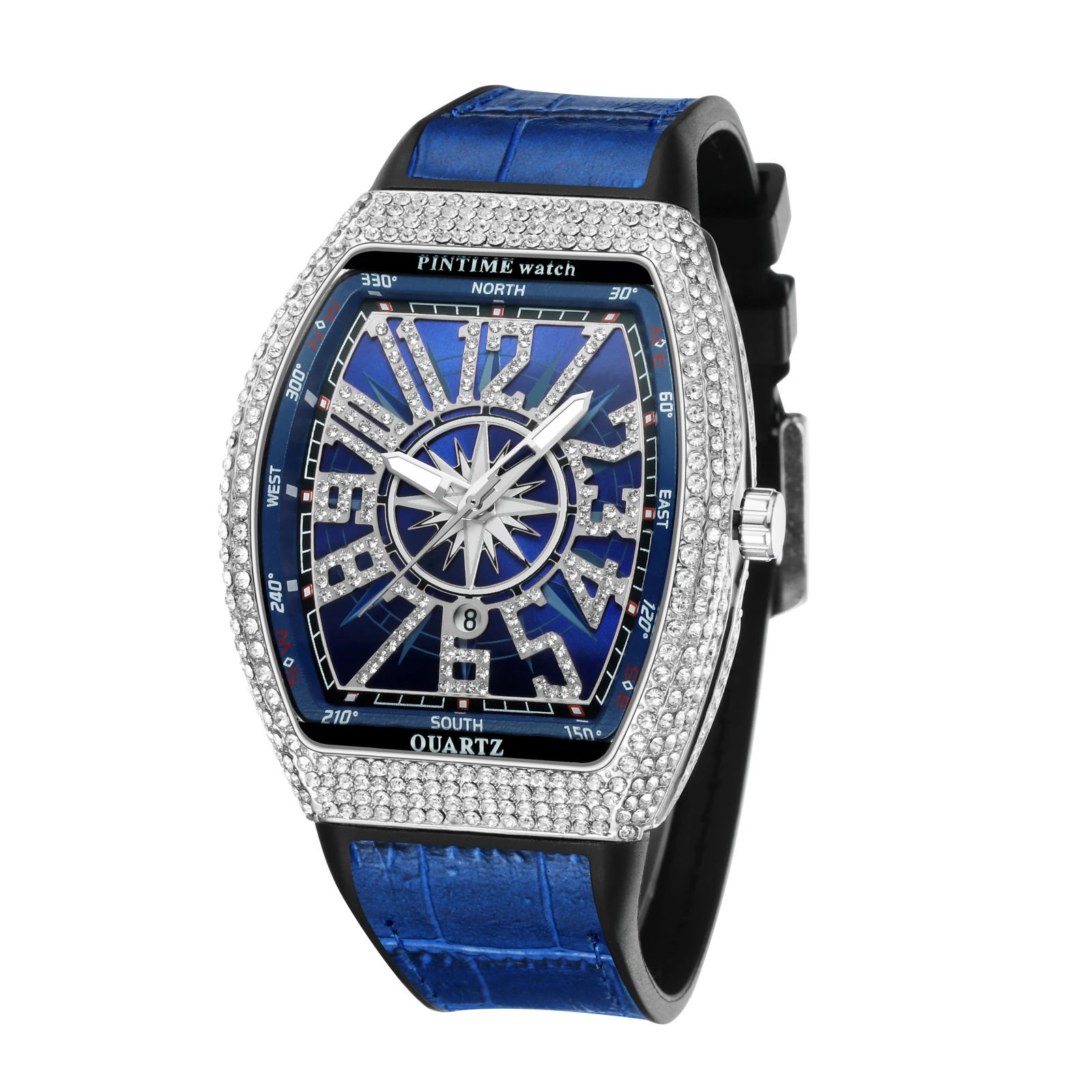 PINTIME factory custom diamond watches for men With Best Price High Quality, Black,rose gold,gold and silver
PINTIME factory custom diamond watches for men With Best Price High Quality, Black,rose gold,gold and silver