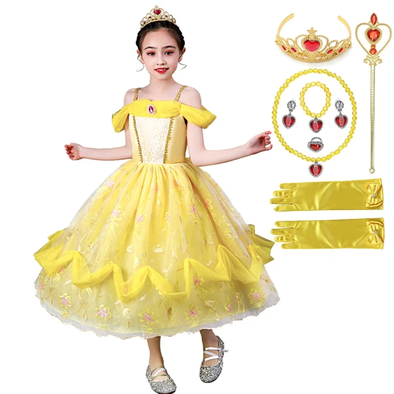 Girl Princess Dress Kids Summer Cosplay Costume For 6 8 10 Years Girls Halloween Children Clothing
Girl Princess Dress Kids Summer Cosplay Costume For 6 8 10 Years Girls Halloween Children Clothing