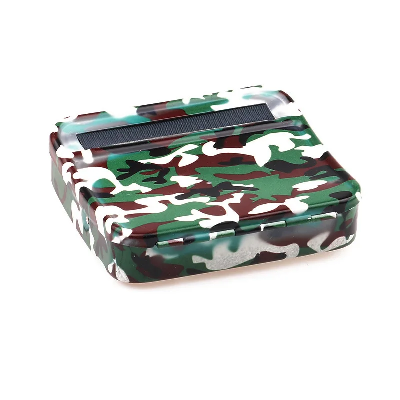 High Quality Metal 70mm Manual Cigarette Rolling Box Custom Smoking Accessories, Camouflage
High Quality Metal 70mm Manual Cigarette Rolling Box Custom Smoking Accessories, Camouflage