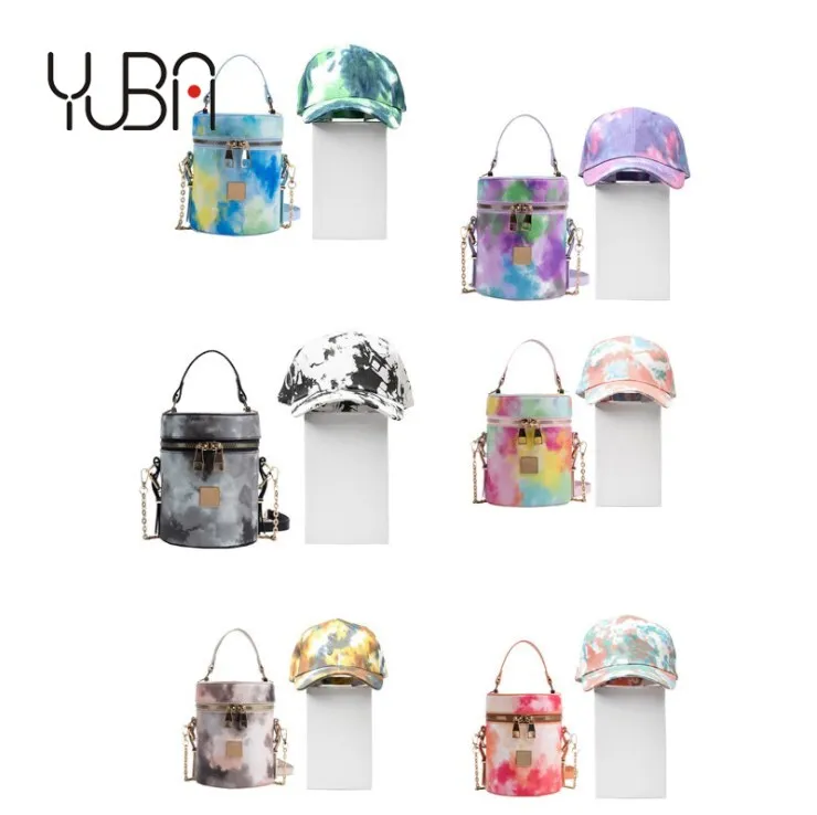 New arrival Ladies cute hat bucket handbag 2021 wholesale Fashion tie dyed portable girl hats and purses, Customizable
New arrival Ladies cute hat bucket handbag 2021 wholesale Fashion tie dyed portable girl hats and purses, Customizable