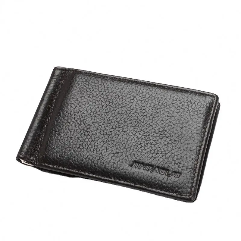 AIYIYANG New Ultra-Thin Metal Dollor Wallet Card Holder Genuine Leather Wallet Cheque Book Holders
AIYIYANG New Ultra-Thin Metal Dollor Wallet Card Holder Genuine Leather Wallet Cheque Book Holders