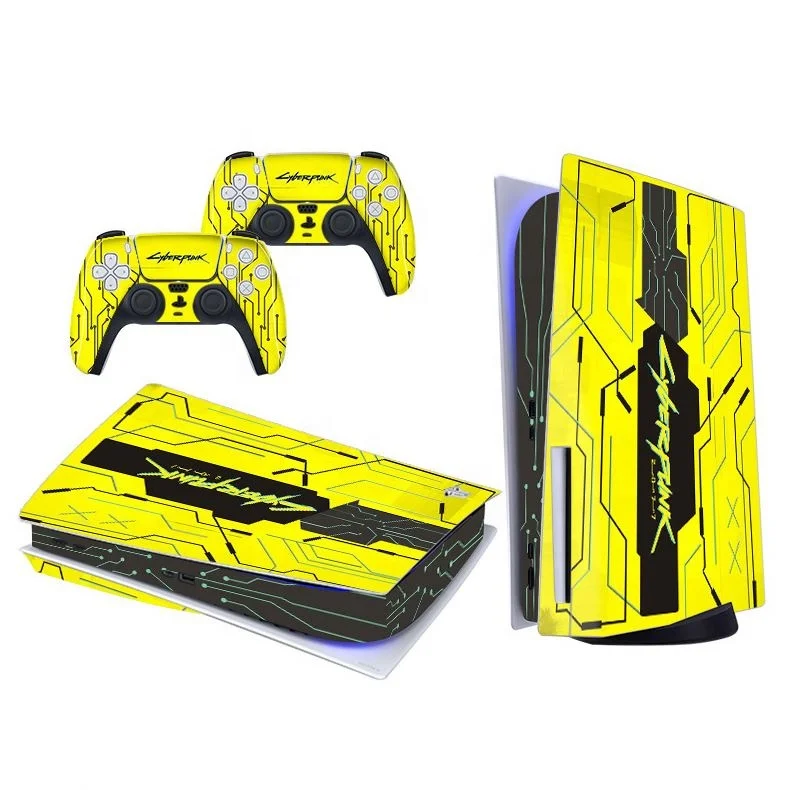 Honcam Disk Version Carton Cyberpunk 2077 Custom PS5 Console Controller Skin Sticker Cover Decal
Honcam Disk Version Carton Cyberpunk 2077 Custom PS5 Console Controller Skin Sticker Cover Decal