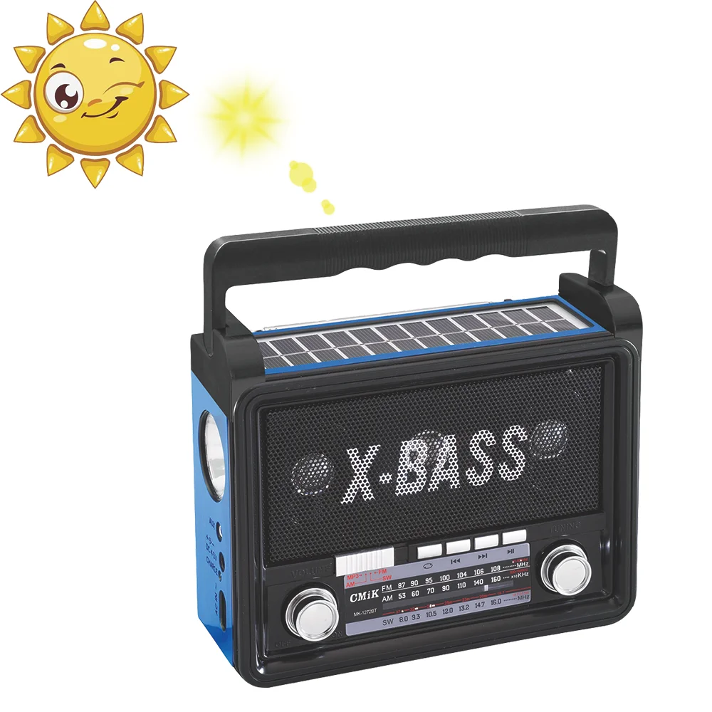 cmik mk-1272BT oem radyo solaire portatil shortwave long range usb am fm sw solar powered crank light blue tooth portable radio
cmik mk-1272BT oem radyo solaire portatil shortwave long range usb am fm sw solar powered crank light blue tooth portable radio