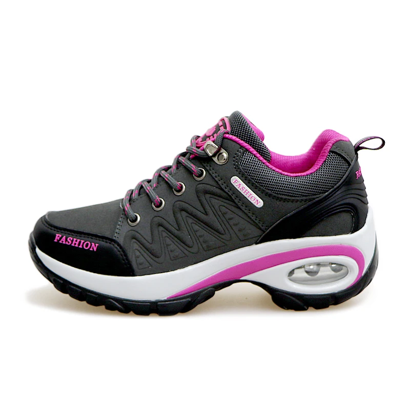 Outdoor leisure air cushion shoes breathable and non-stuffy fashionable sports and casual women's shoes
Outdoor leisure air cushion shoes breathable and non-stuffy fashionable sports and casual women's shoes