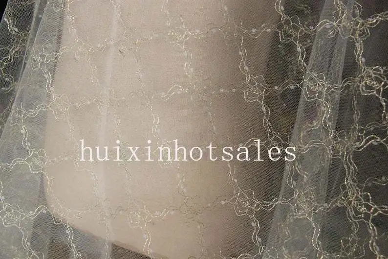 Gold Thread Tulle Lace Fabric Transparent Embroidered Metallic Bridal Wedding Gowns Fabric By Yard
Gold Thread Tulle Lace Fabric Transparent Embroidered Metallic Bridal Wedding Gowns Fabric By Yard
