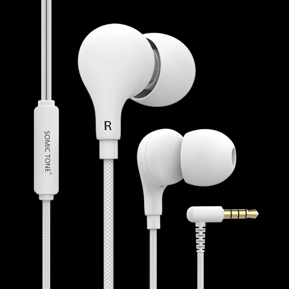 SomicTone Earphones In Ear Headphones Deep Bass Earbuds Wired 10mm Driver 3.5mm Jack Gaming Earphone
SomicTone Earphones In Ear Headphones Deep Bass Earbuds Wired 10mm Driver 3.5mm Jack Gaming Earphone