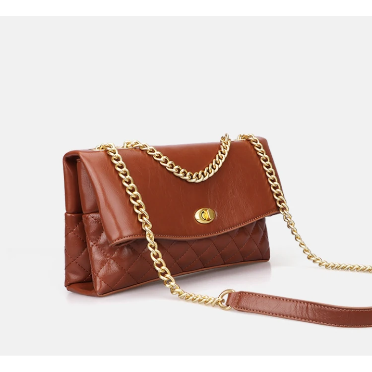 High Quality Women Lightweight Shoulder Bag Pu Leather Single Chains Casual Handbag
High Quality Women Lightweight Shoulder Bag Pu Leather Single Chains Casual Handbag