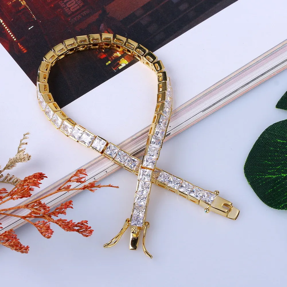 2020 new arrival Fashion brass copper zircon iced out jewelry 4mm 6mm Tennis Bracelet fashion crystal Charm bracelet
2020 new arrival Fashion brass copper zircon iced out jewelry 4mm 6mm Tennis Bracelet fashion crystal Charm bracelet