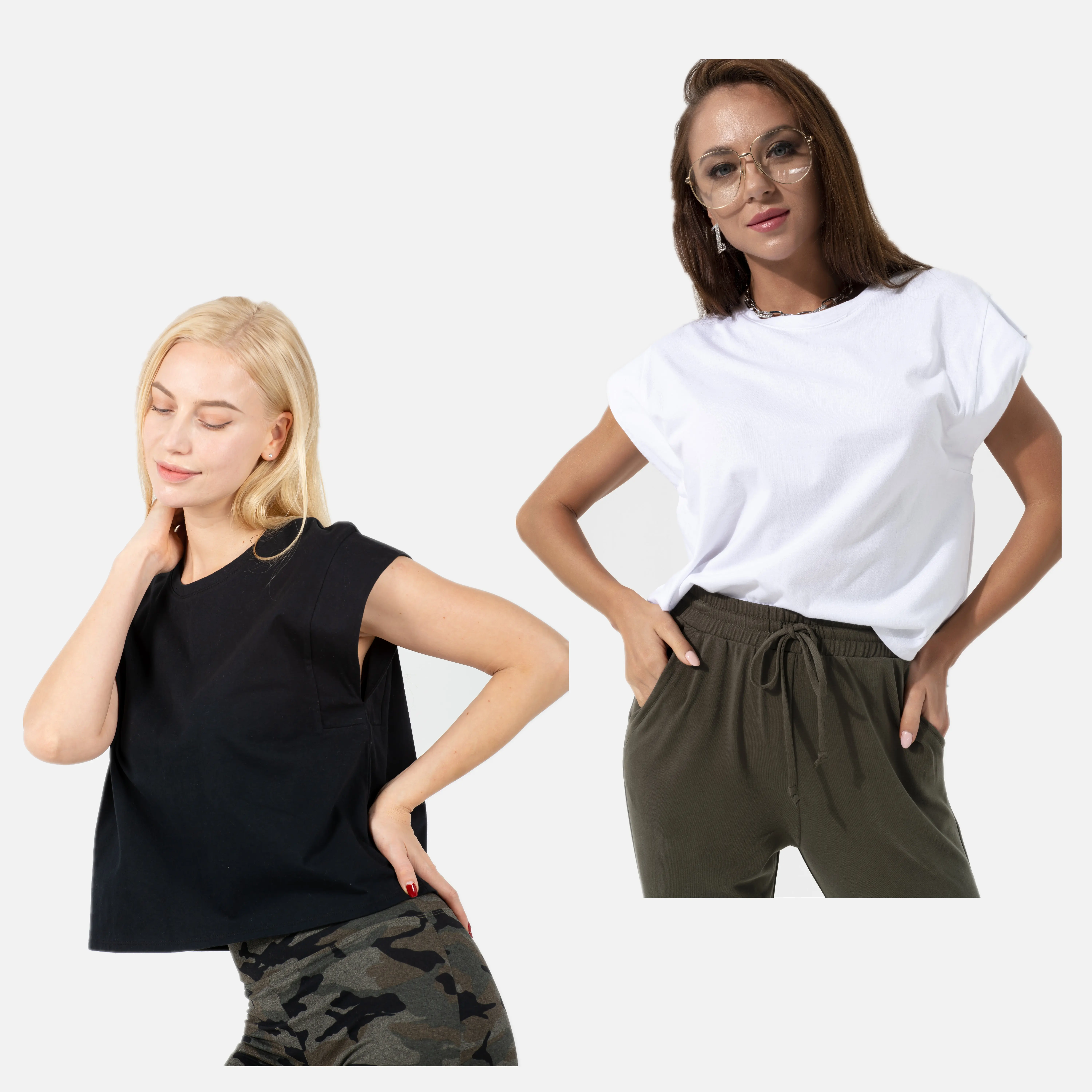 Womens Summer Casual Sleeveless Cotton Crew Neck White Black Ladies Sport Tanks Tops
Womens Summer Casual Sleeveless Cotton Crew Neck White Black Ladies Sport Tanks Tops