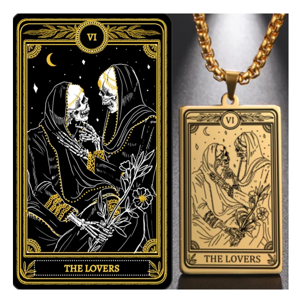 Tarot Card Necklace Personality Necklace Square Tarot Sign Pendant Necklace Jewelry Tarot Card Pendant Bijoux En Aci Inoxyd, Picture
Tarot Card Necklace Personality Necklace Square Tarot Sign Pendant Necklace Jewelry Tarot Card Pendant Bijoux En Aci Inoxyd, Picture
