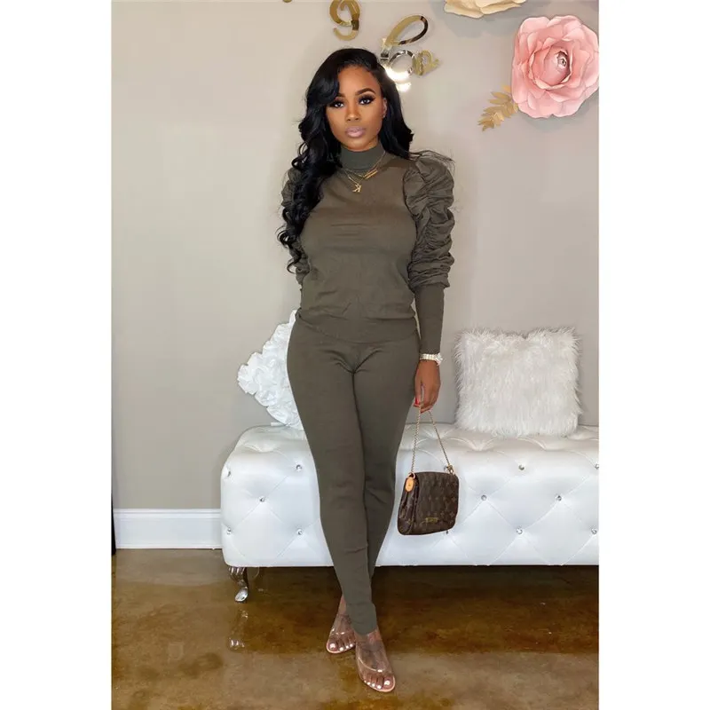 Leisure sports high collar suit knitting fabric 2 pieces set elegant autumn woman fall long sleeve sweater knitted 2 piece suit
Leisure sports high collar suit knitting fabric 2 pieces set elegant autumn woman fall long sleeve sweater knitted 2 piece suit