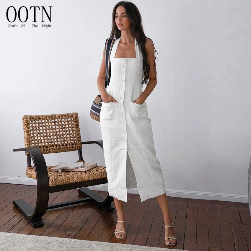 OOTN Fashion Square Collar Sexy Long Dress Women 2023 Elegant Lace-Up Pockets Slim Straight Dresses Summer Cotton White Dress
OOTN Fashion Square Collar Sexy Long Dress Women 2023 Elegant Lace-Up Pockets Slim Straight Dresses Summer Cotton White Dress