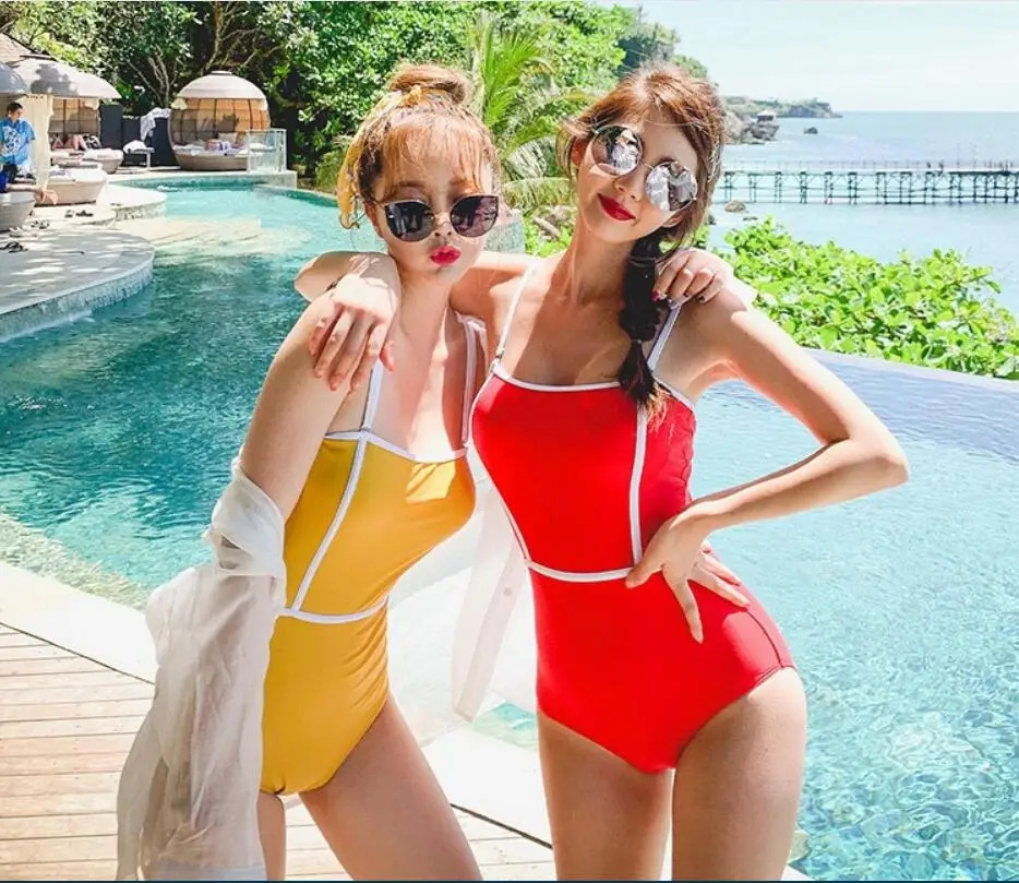Cute custom new sexy swimsuit women without steel support one-piece sexy swimsuit, Yellow and orange
Cute custom new sexy swimsuit women without steel support one-piece sexy swimsuit, Yellow and orange