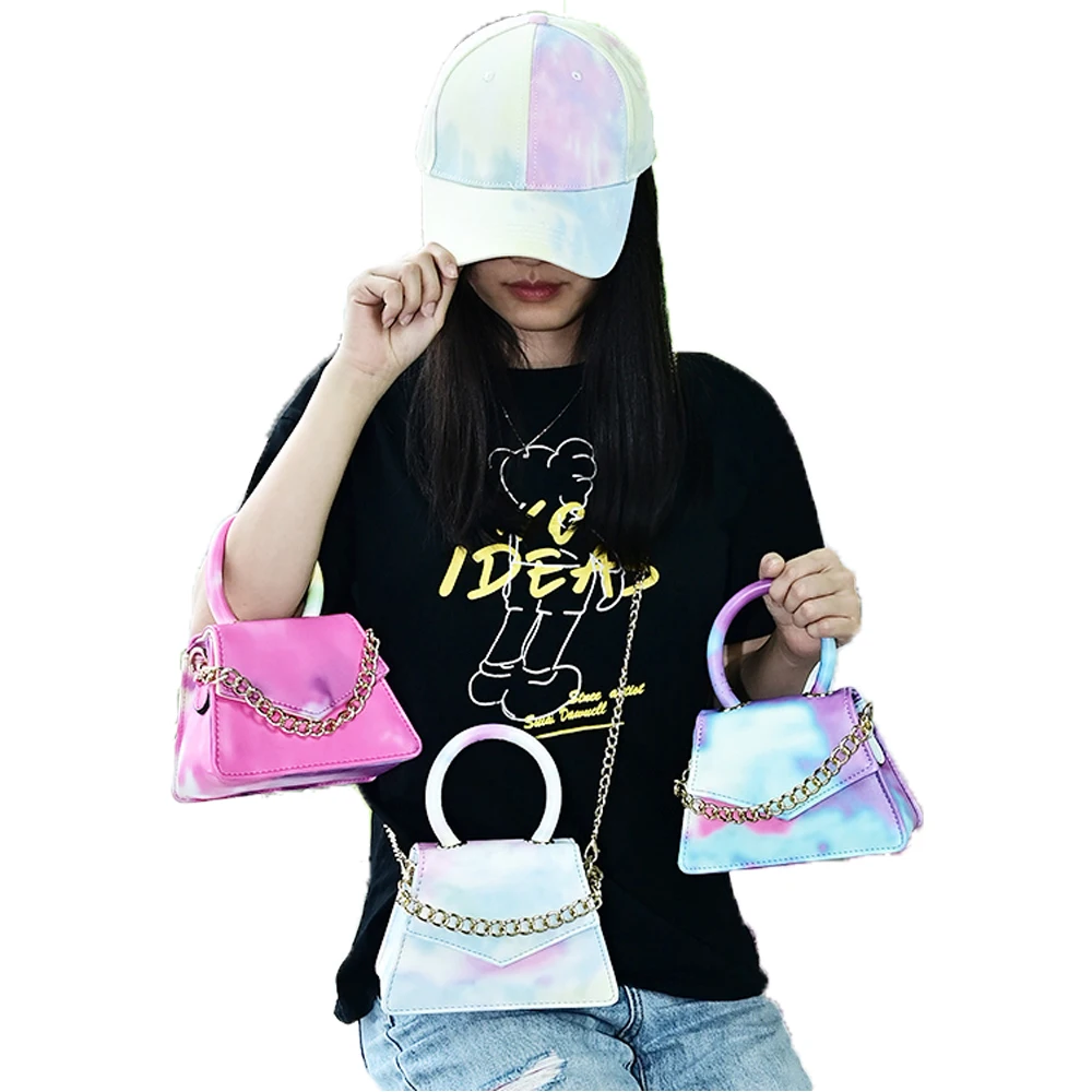 Summer Fashion Designer Messenger Bag Sports Caps Luxury Tie Dye Handbags Colorful Pu Crossbody Purses and Hat Sets for Women, 6 colors
Summer Fashion Designer Messenger Bag Sports Caps Luxury Tie Dye Handbags Colorful Pu Crossbody Purses and Hat Sets for Women, 6 colors
