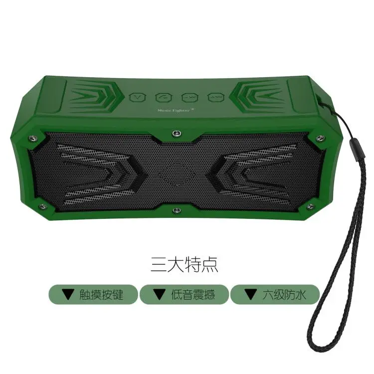 Waterproof Bluetooth Speaker True Wireless Stereo Bluetooth Speaker Wireless Waterproof IPX6 Speaker With TF Function - ANKUX.COM
