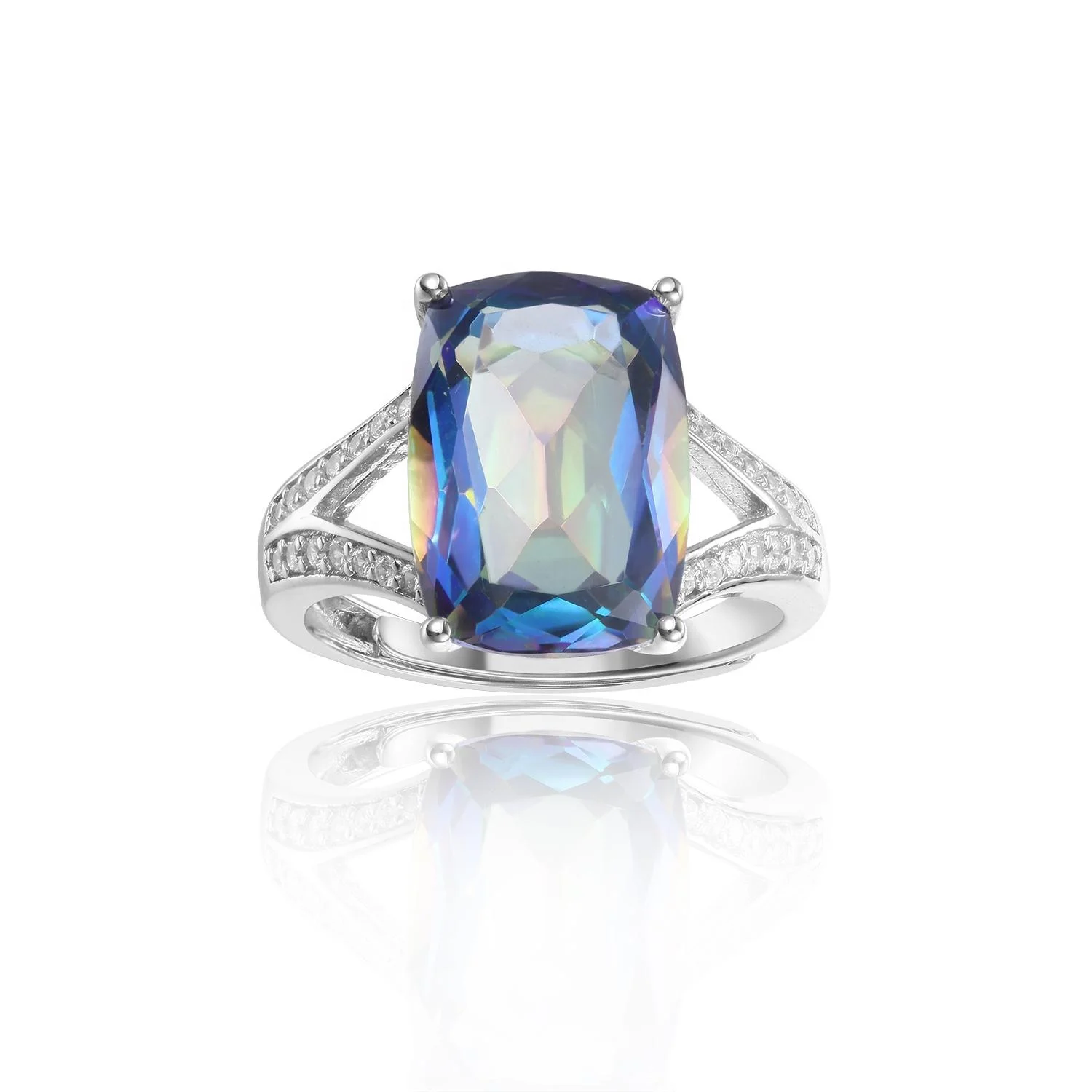 Abiding Cushion Cut Big Gemstone 925 Sterling Silver Engagement Fashion Solitaire Ring Women For Fine Jewelry
Abiding Cushion Cut Big Gemstone 925 Sterling Silver Engagement Fashion Solitaire Ring Women For Fine Jewelry