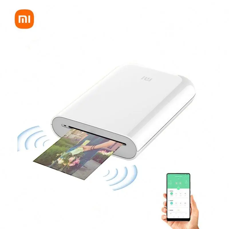 Portable Xiaomi Mini Pocket Photo Printer inkless 3-inch Back Glue 300dpi AR Photo DIY Share 500mAh Mi Smart Printer
Portable Xiaomi Mini Pocket Photo Printer inkless 3-inch Back Glue 300dpi AR Photo DIY Share 500mAh Mi Smart Printer