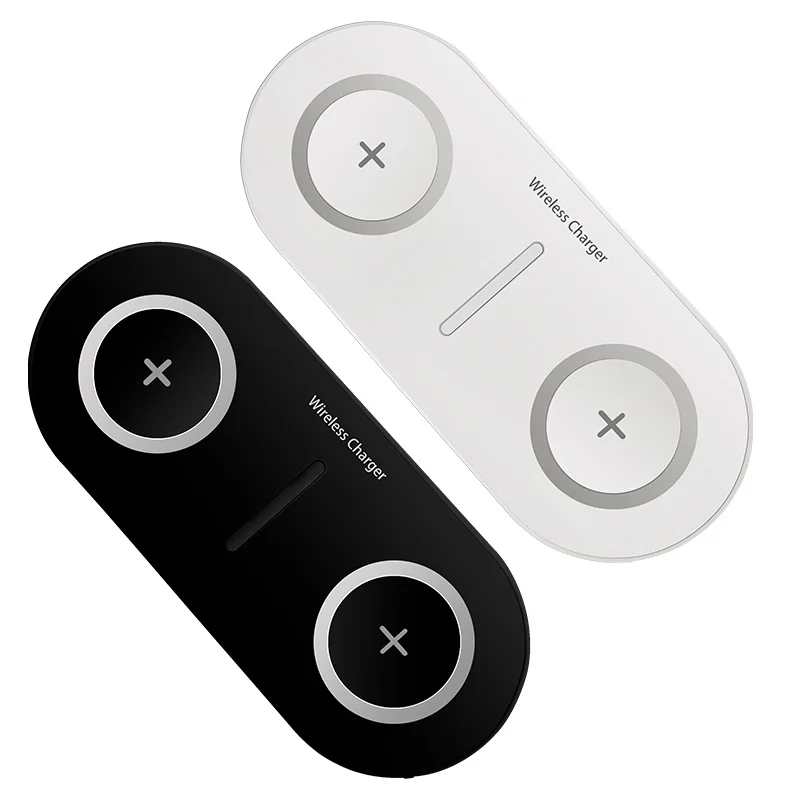 2022 Qi Wireless Charger 2 in 1 Wireless Charging Pads Dual 10W Power For Phones And Pods/Pods Pro, Blue/white/black
2022 Qi Wireless Charger 2 in 1 Wireless Charging Pads Dual 10W Power For Phones And Pods/Pods Pro, Blue/white/black