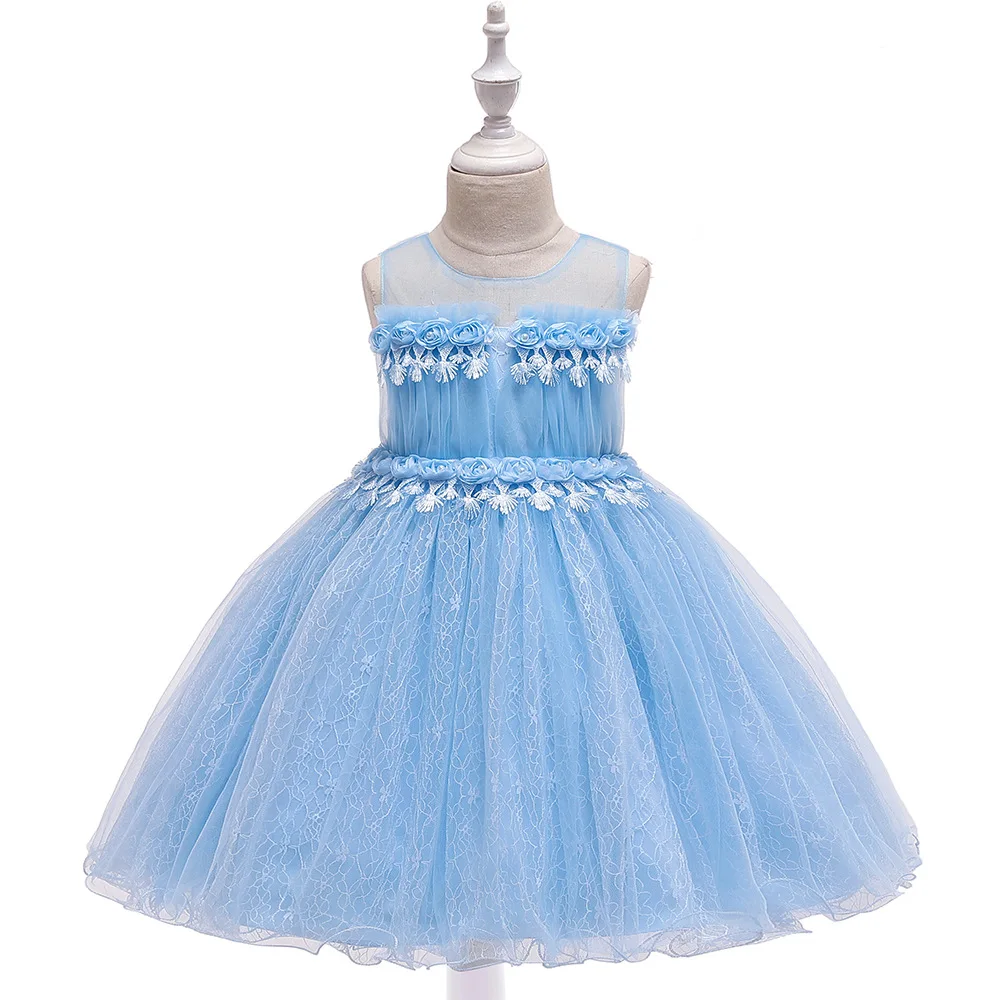 New children's lace puff princess performance clothing children's wedding dress
New children's lace puff princess performance clothing children's wedding dress