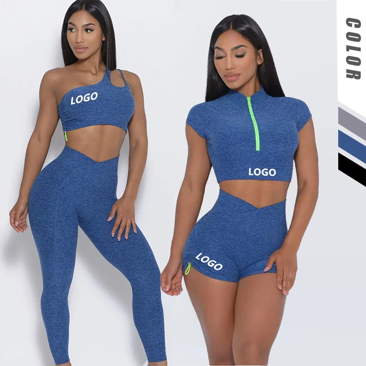 Seamless Yoga Set Gym Fitness Set One Shoulder Sports Bra Scrunch Butt Leggings Short Sleeve Top Women Workout Sets
Seamless Yoga Set Gym Fitness Set One Shoulder Sports Bra Scrunch Butt Leggings Short Sleeve Top Women Workout Sets