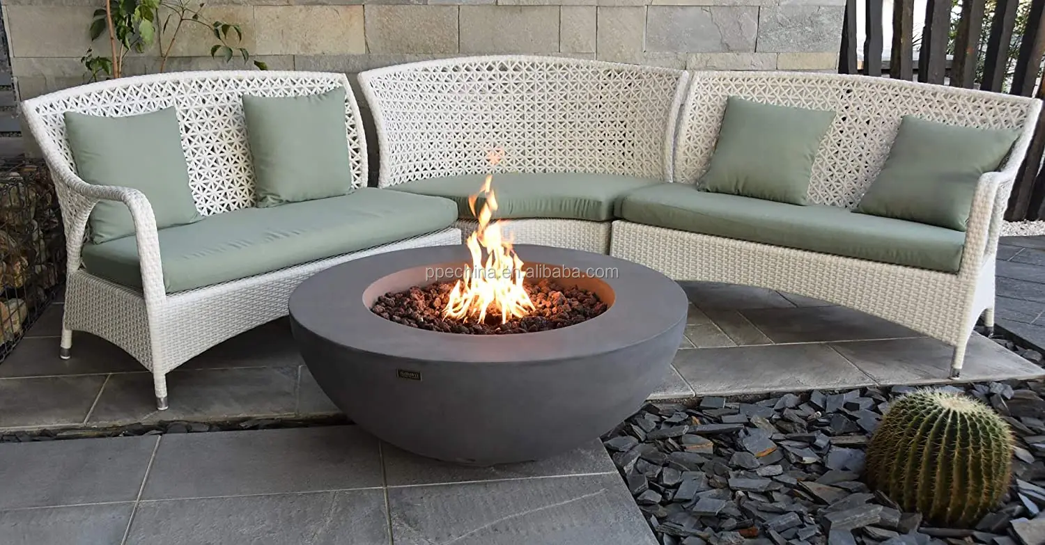 Outdoor gas stove courtyard villa gas stove Natural gas brazier table