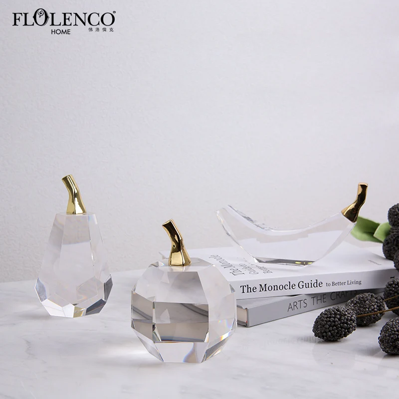 2020 New Arrivals Lovely Clear Crystal Fruit Decoration Pieces Glass Table Ornament Crystal Home Decor
2020 New Arrivals Lovely Clear Crystal Fruit Decoration Pieces Glass Table Ornament Crystal Home Decor