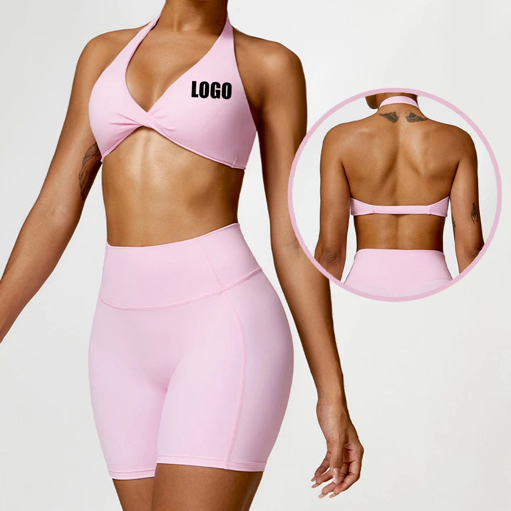 2023 New Arrival Custom High Quality Push Up Backless Nylon Spandex Gym Yoga Women Sports Halter Bra
2023 New Arrival Custom High Quality Push Up Backless Nylon Spandex Gym Yoga Women Sports Halter Bra