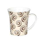 Custom Applique White coffee ceramic mug
