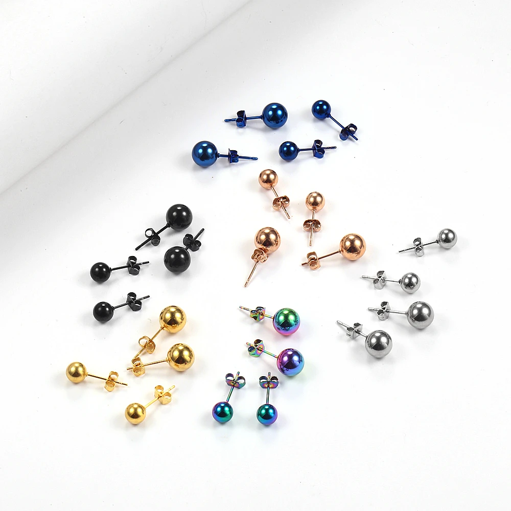 Jixi Stainless Steel 18K Gold Handmade Seed Rainbow Black Blue Bead Earrings, Steel/gold/black/muit/customized color
Jixi Stainless Steel 18K Gold Handmade Seed Rainbow Black Blue Bead Earrings, Steel/gold/black/muit/customized color