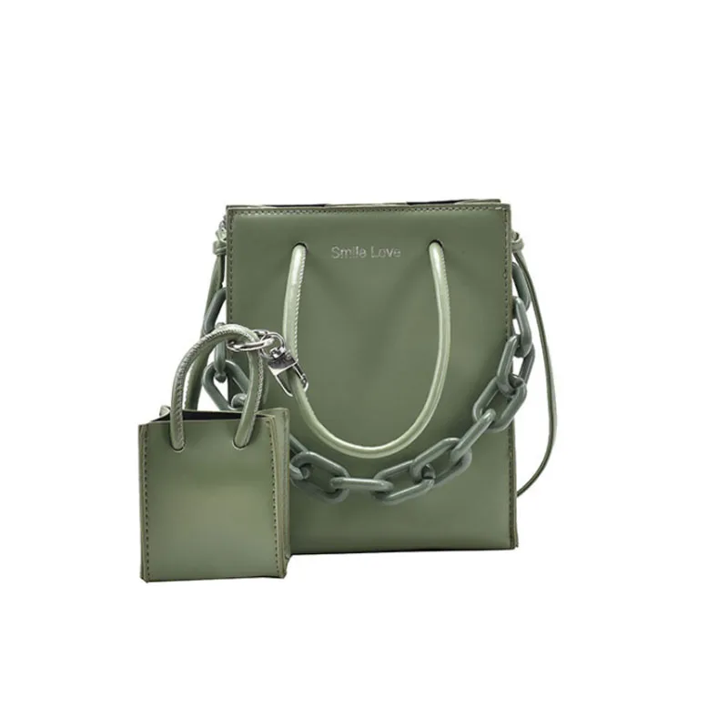 Factory Wholesale PU Leather Handbags Pure Color 2PCS Set Bag Crossbody Shoulder Handbag For Women
Factory Wholesale PU Leather Handbags Pure Color 2PCS Set Bag Crossbody Shoulder Handbag For Women