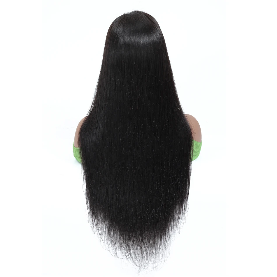 YesWigs Natural 1b Color Straight Wave Brazilian Human Hair Front Lace Wig 4x4 Closure With Adjustable Wig Average Size
YesWigs Natural 1b Color Straight Wave Brazilian Human Hair Front Lace Wig 4x4 Closure With Adjustable Wig Average Size