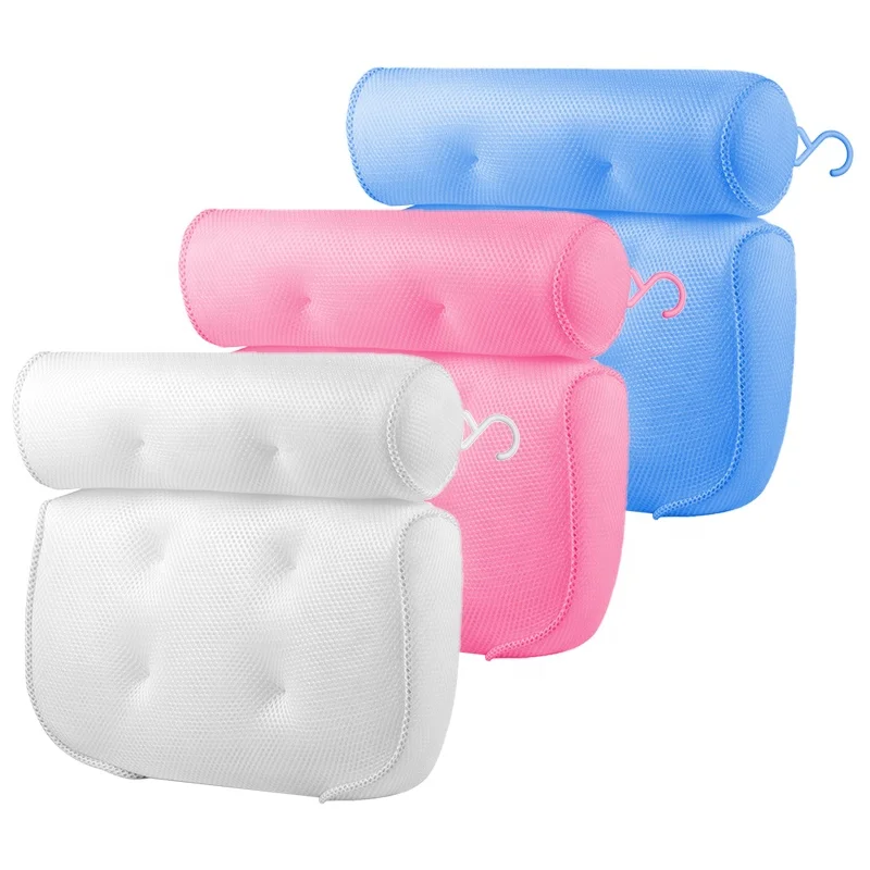 Luxurious Bath Pillow Customized Pillow Spa Pillow With Powerful Suction Cups, White color
Luxurious Bath Pillow Customized Pillow Spa Pillow With Powerful Suction Cups, White color