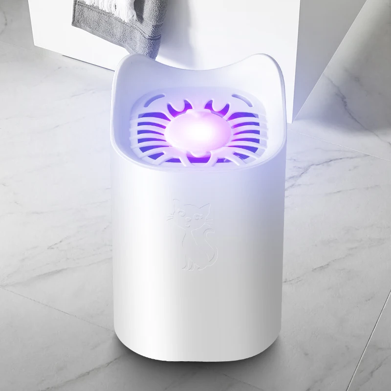 Photocatalyst Mosquito Killer Light USB Rechargeable Anti-mosquito Lamp, White/black
Photocatalyst Mosquito Killer Light USB Rechargeable Anti-mosquito Lamp, White/black