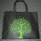 Price Non Woven Fabric Bag Cheap Fabric Bags Custom Cheap Price Durable Solid Black Non Woven Fabric Tote Bag With Logo