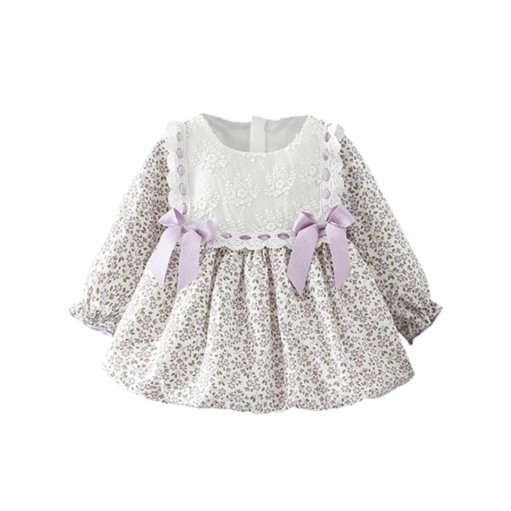 2021 spring and autumn floral long sleeve cute princess dress lace princess puffy dresses for one year baby girls with bow, Picture shows
2021 spring and autumn floral long sleeve cute princess dress lace princess puffy dresses for one year baby girls with bow, Picture shows