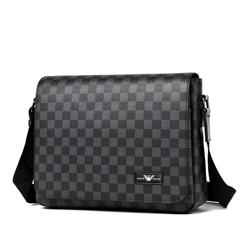 Men's bag horizontal messenger bag with cover fashion A4 document Messenger Bag NEW high-capacity Backpack
Men's bag horizontal messenger bag with cover fashion A4 document Messenger Bag NEW high-capacity Backpack