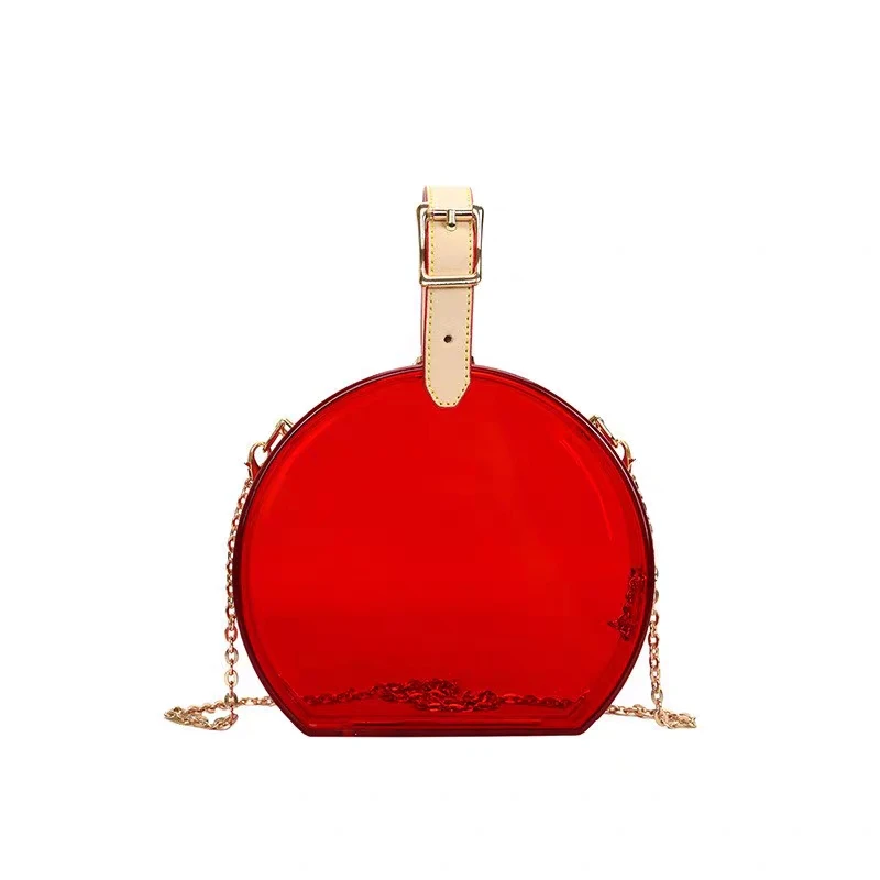 Personalized small bag goes with everything new creative chain one-shoulder crossbody bag Dinner handbag
Personalized small bag goes with everything new creative chain one-shoulder crossbody bag Dinner handbag