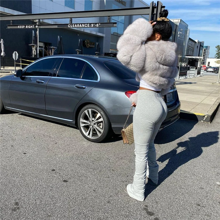 Women Stacked Casual Mid Waist Drawstring Sweat Women'S Pants Trousers Women'S Pants, Customized color
Women Stacked Casual Mid Waist Drawstring Sweat Women'S Pants Trousers Women'S Pants, Customized color