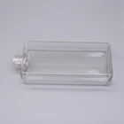 Shampoo Cap Pump Cap Hot Sale 480ml Transparent PETG Shampoo Pump Cap Bottle
