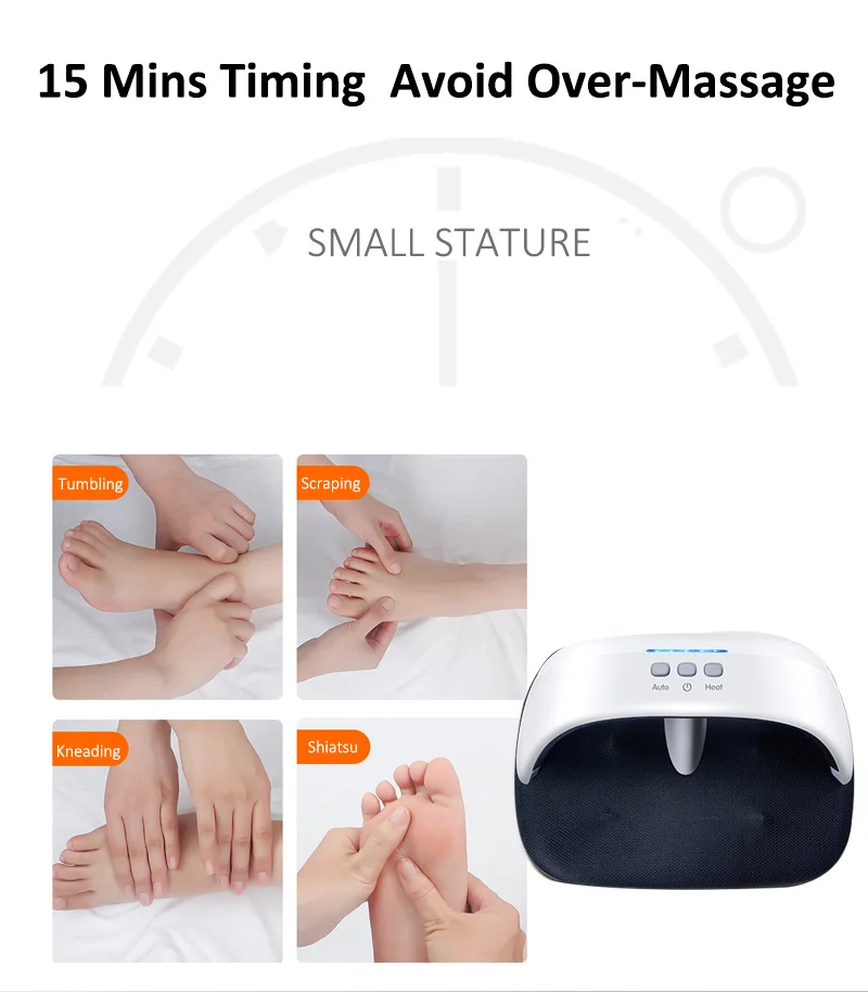 electric far infrared kneading Air foot leg warmer massager
