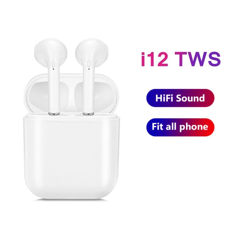 Factory High Quality tws i12 wireless Earphones I12-tws headphone with charging box In Ear Use for Mobile Phone
Factory High Quality tws i12 wireless Earphones I12-tws headphone with charging box In Ear Use for Mobile Phone