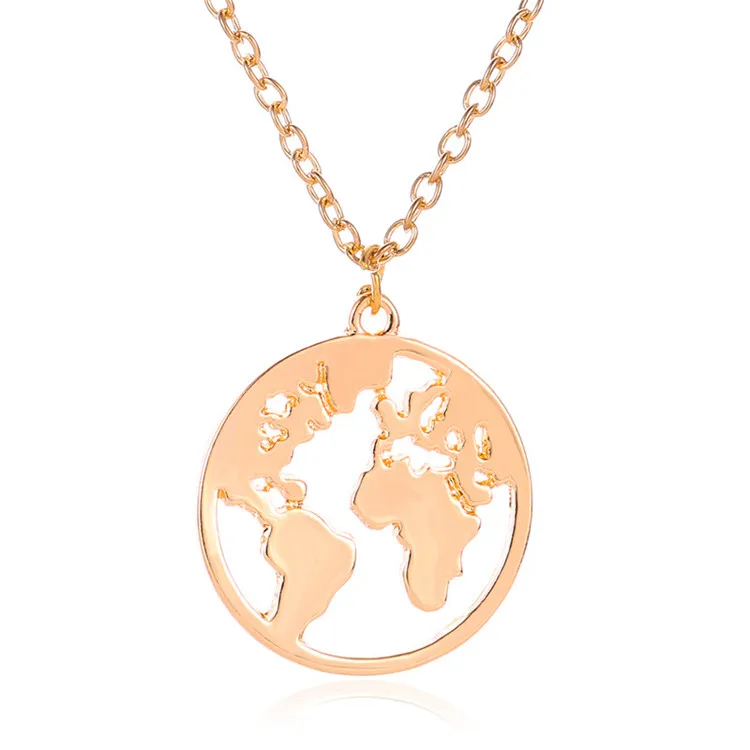 Korean Version Of The World Map Couple Necklace Africa Map Personality Mens Necklace, Picture
Korean Version Of The World Map Couple Necklace Africa Map Personality Mens Necklace, Picture
