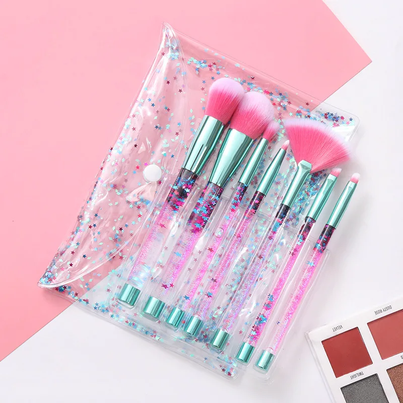 2019 hot DIY makeup brush tools 7pcs crystal sparkles makeup brush diamond paillette glitter liquid makeup brush
2019 hot DIY makeup brush tools 7pcs crystal sparkles makeup brush diamond paillette glitter liquid makeup brush
