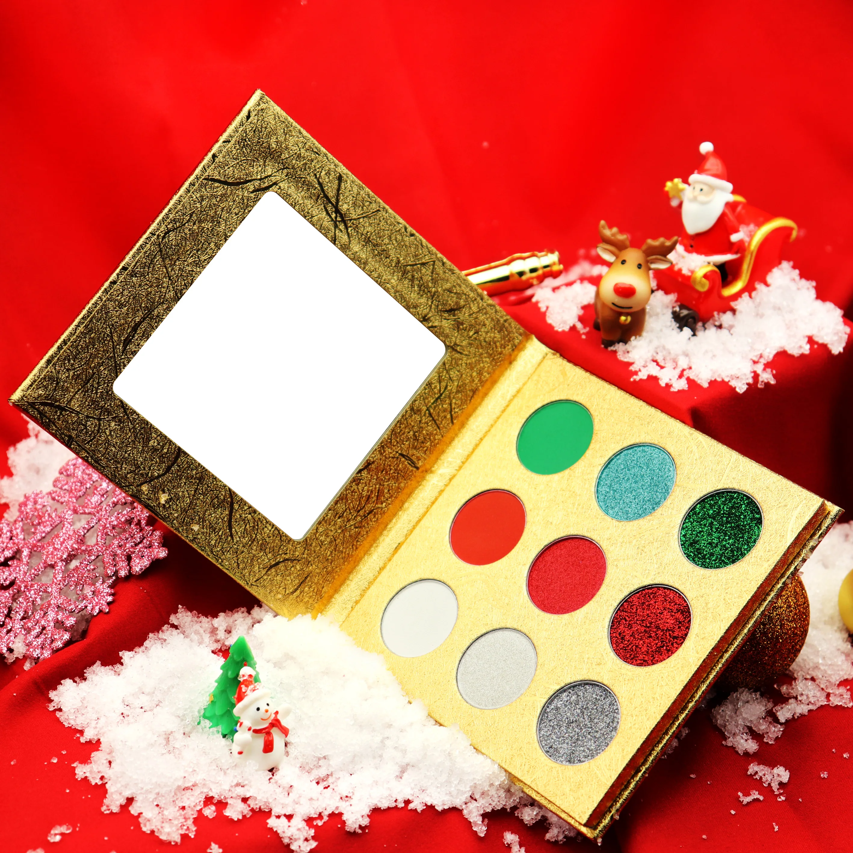 9 Colors Pigmented Shimmer Glitter Eye Shadow Palette Blendable Long Lasting Waterproof Makeup Cosmetics
9 Colors Pigmented Shimmer Glitter Eye Shadow Palette Blendable Long Lasting Waterproof Makeup Cosmetics