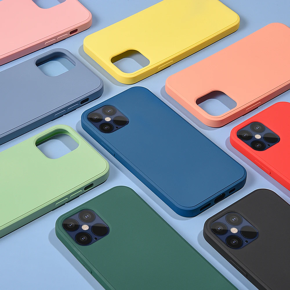 For IPhone 12 Silicone Cover, HOCAYU High Quality Soft Mobile Phone Case For iPhone 11 XR X XS12 Mini Pro Max Shockproof Fundas
For IPhone 12 Silicone Cover, HOCAYU High Quality Soft Mobile Phone Case For iPhone 11 XR X XS12 Mini Pro Max Shockproof Fundas