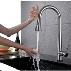 News Guangdong professional factory SUS 304 Stainless steel casting brushed single hole pull down kitchen sink faucet