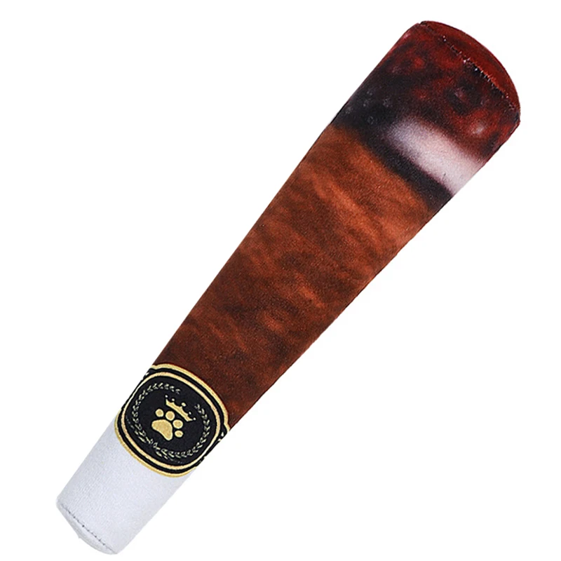 Plush Sounding Dog Toys Durable Cigarettes Pet Toys Solid Color Safe Dog Toys Safe Dog Pet Supplies, Brown
Plush Sounding Dog Toys Durable Cigarettes Pet Toys Solid Color Safe Dog Toys Safe Dog Pet Supplies, Brown