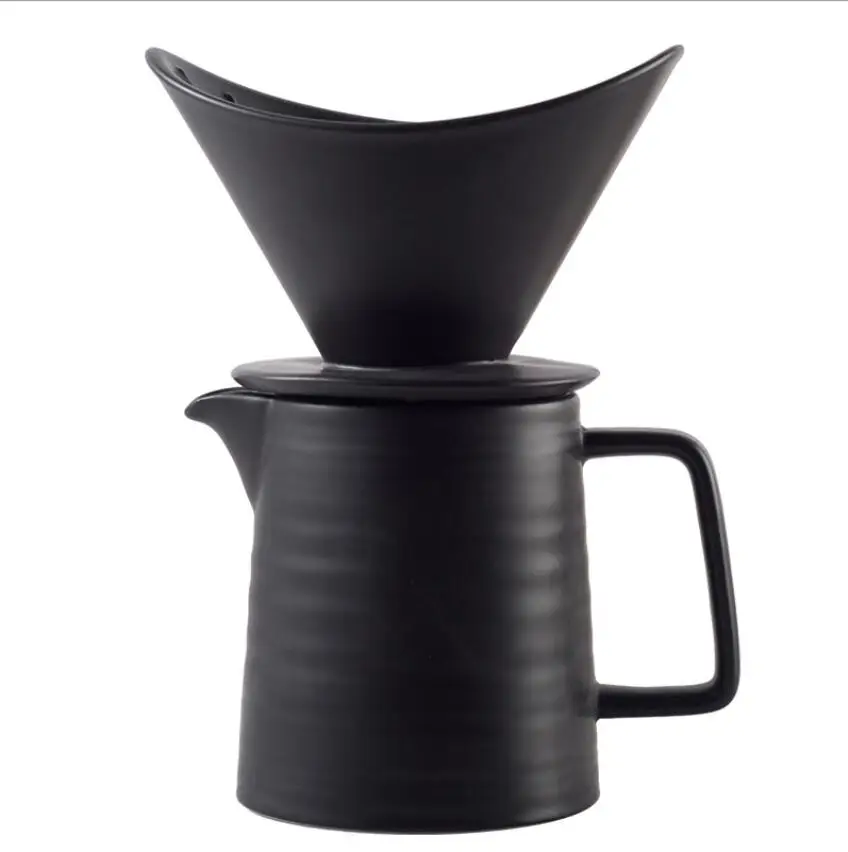 Fashion design V60 Heat-resistan pour over coffee set best coffee dripper hand dripper, Red/black
Fashion design V60 Heat-resistan pour over coffee set best coffee dripper hand dripper, Red/black