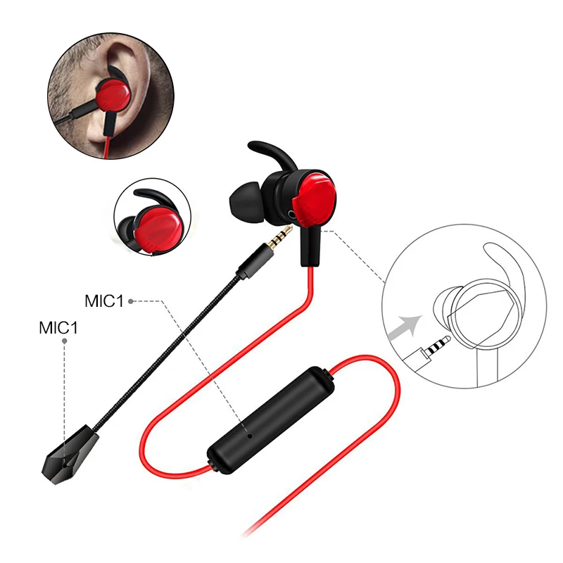 Factory direct sales XIBERIA MG1 Pro in-ear gaming headset 3D listening and positioning gaming headset gamer
Factory direct sales XIBERIA MG1 Pro in-ear gaming headset 3D listening and positioning gaming headset gamer