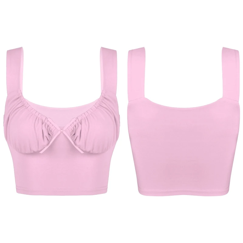Luxury Womens Vest Tops Y2K Clothing Girls Summer V Neck Sleeveless Ruched Cropped Tank Top
Luxury Womens Vest Tops Y2K Clothing Girls Summer V Neck Sleeveless Ruched Cropped Tank Top